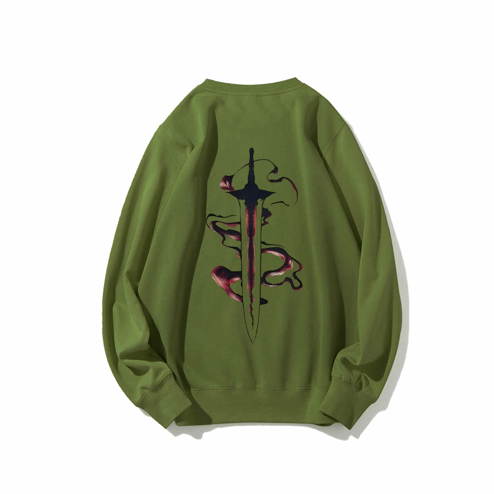 Casual Crewneck Sweatshirt Arise