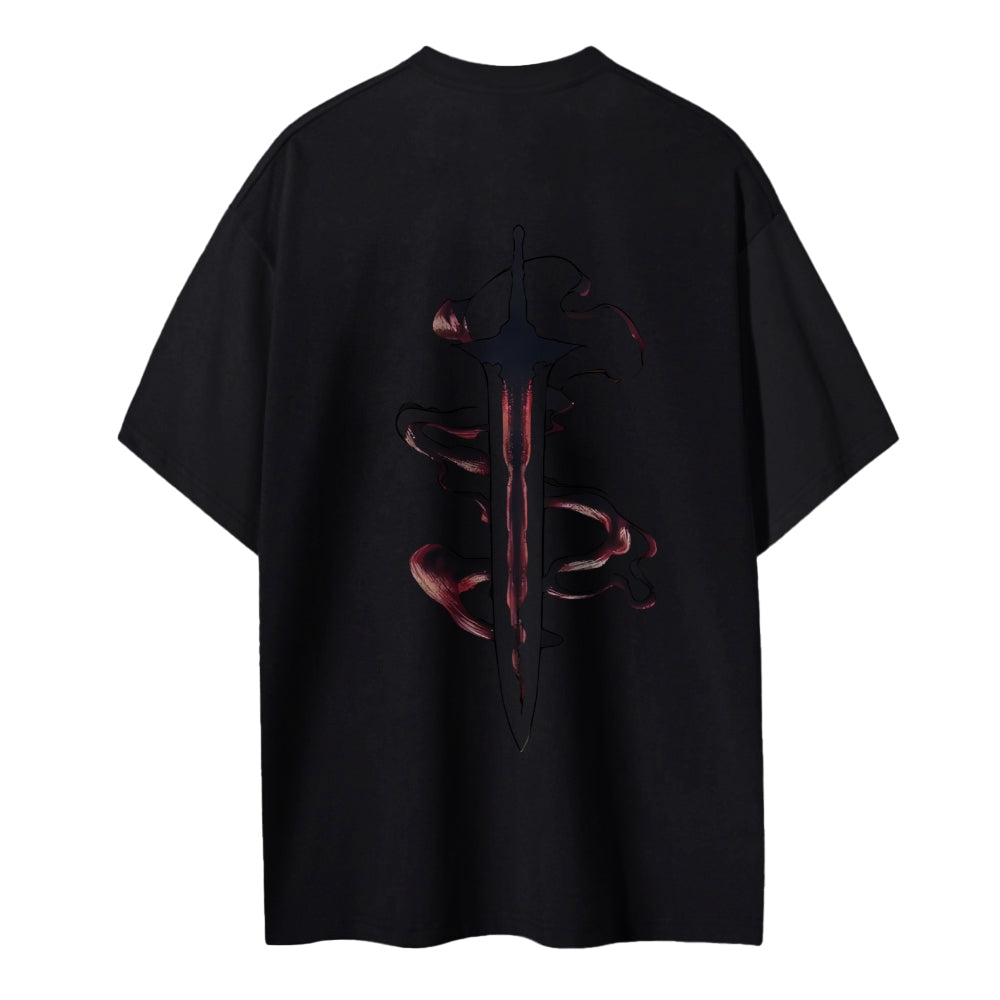 Arise Cotton Unisex Round Neck Anime T-Shirt