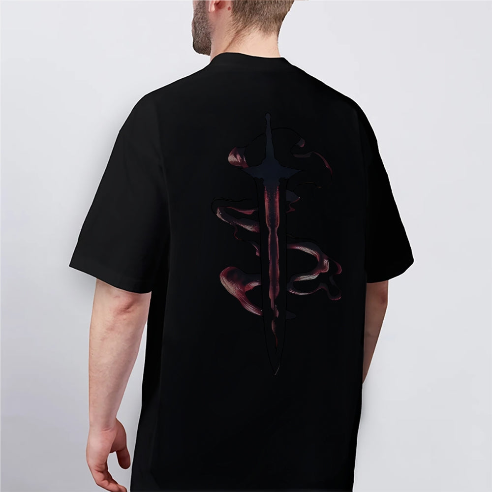 Arise Cotton Unisex Round Neck Anime T-Shirt