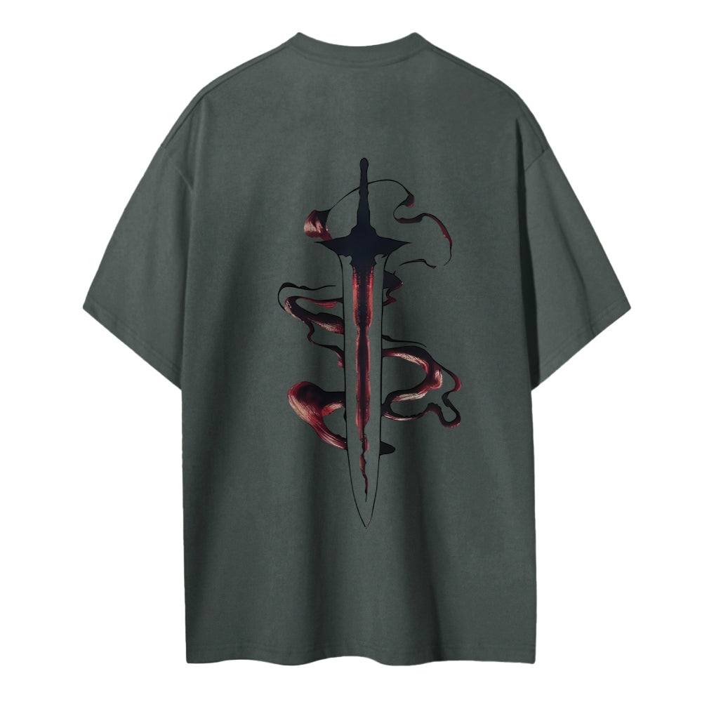 Arise Cotton Unisex Round Neck Anime T-Shirt
