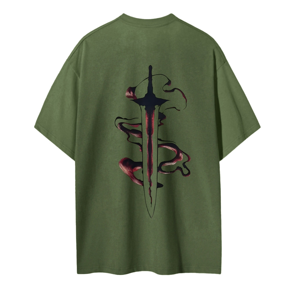 Arise Cotton Unisex Round Neck Anime T-Shirt