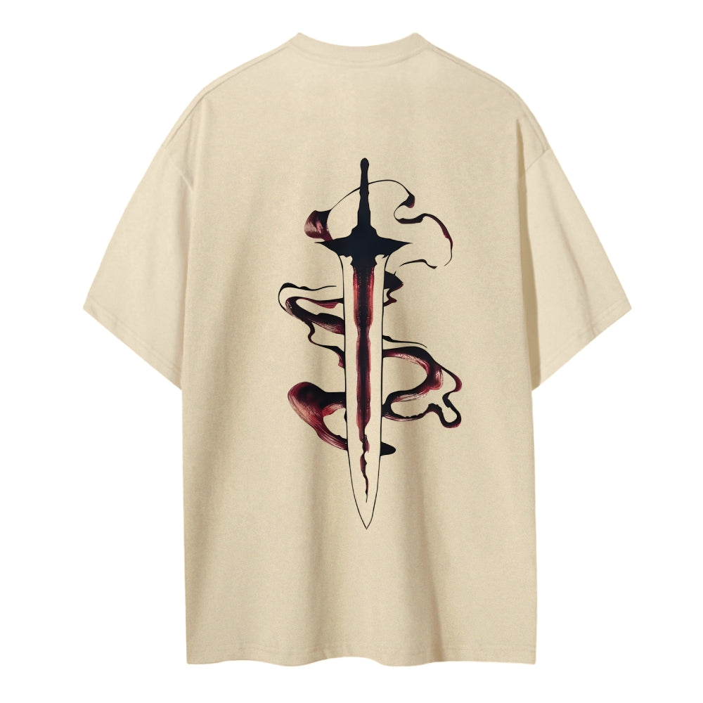 Arise Cotton Unisex Round Neck Anime T-Shirt