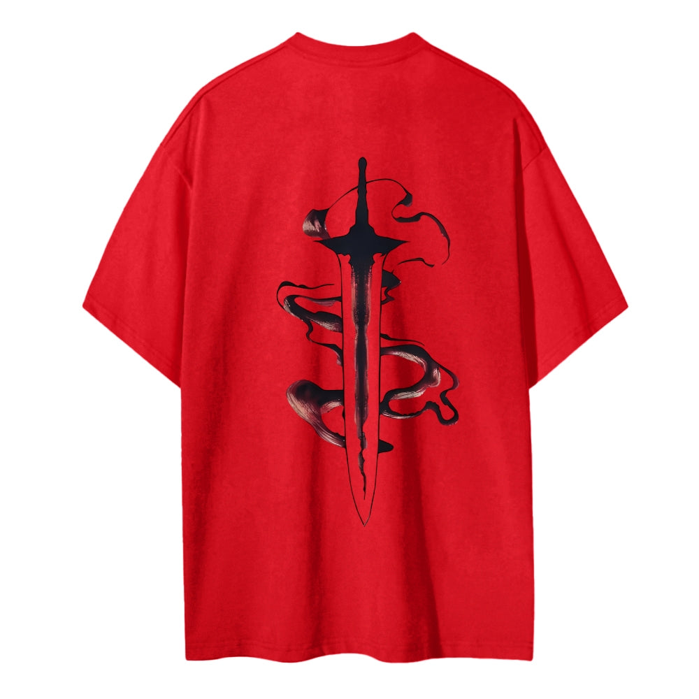 Arise Cotton Unisex Round Neck Anime T-Shirt