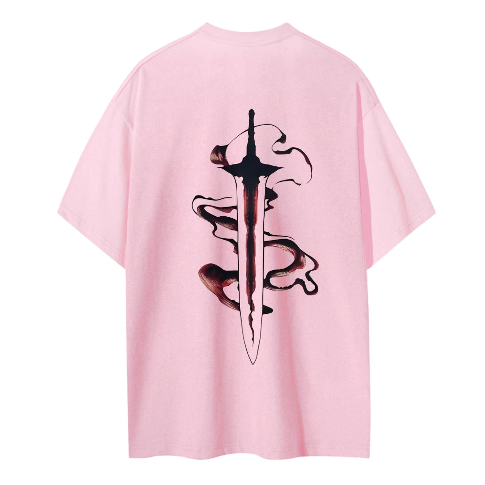 Arise Cotton Unisex Round Neck Anime T-Shirt