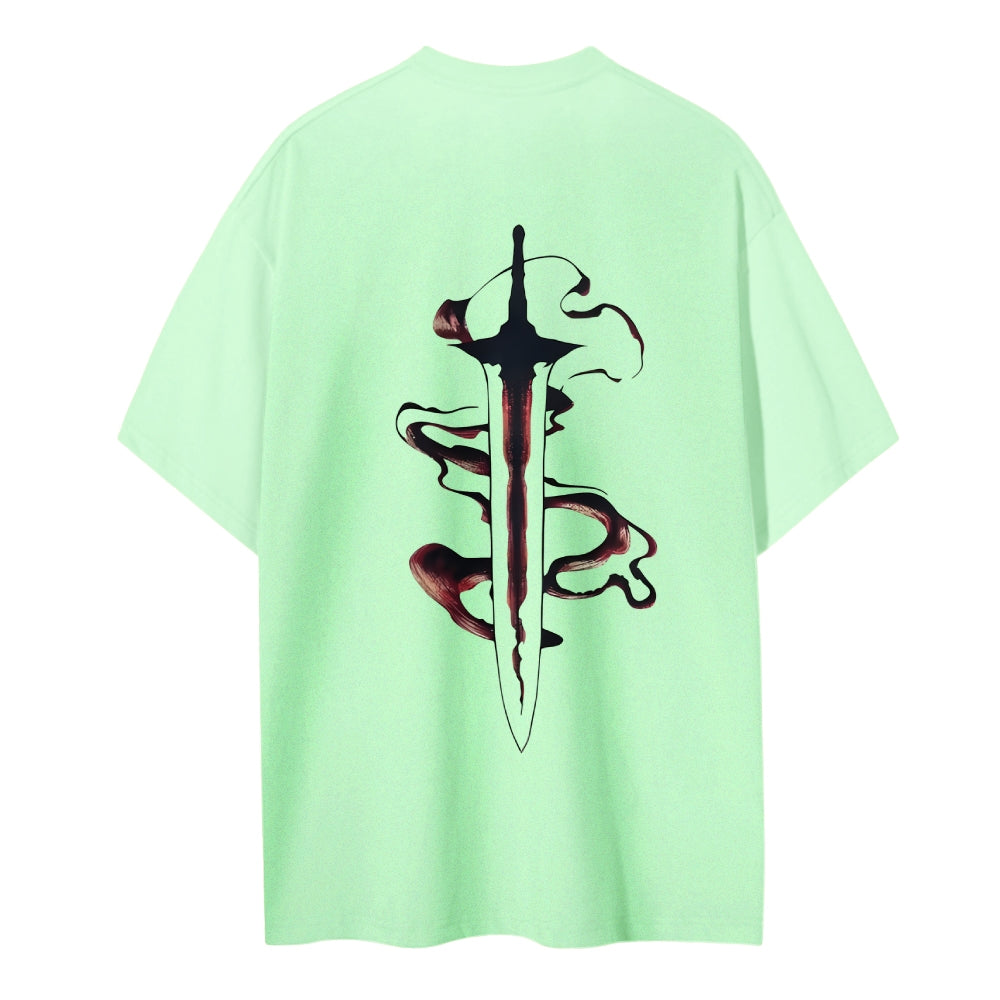 Arise Cotton Unisex Round Neck Anime T-Shirt