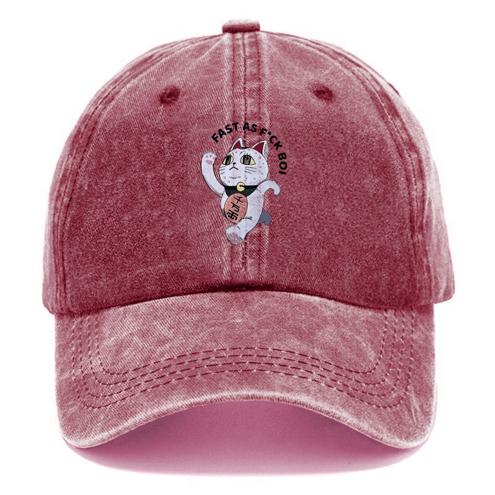 Unisex Vintage Casual Washed Hat Dandadan