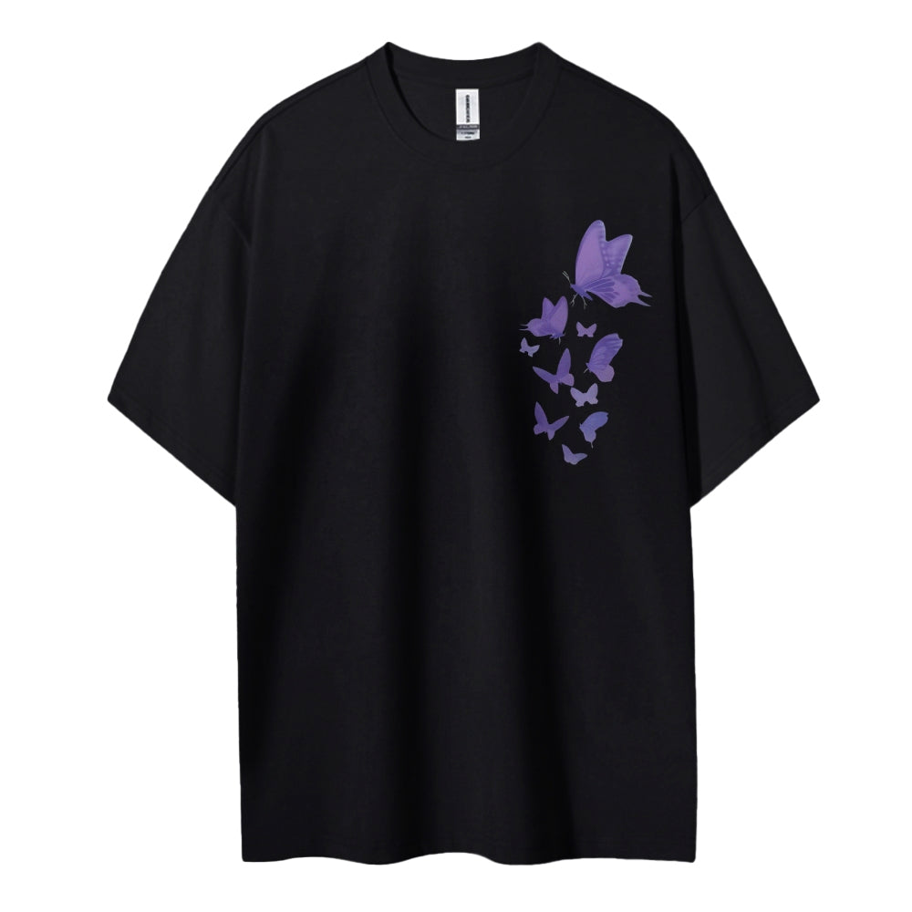 Demon Slayer: Kimetsu no Yaiba Cotton Unisex Round Neck Anime T-Shirt