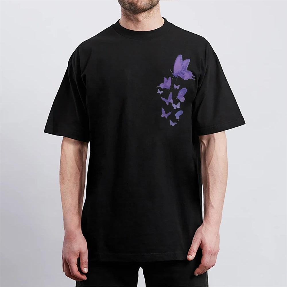 Demon Slayer: Kimetsu no Yaiba Cotton Unisex Round Neck Anime T-Shirt