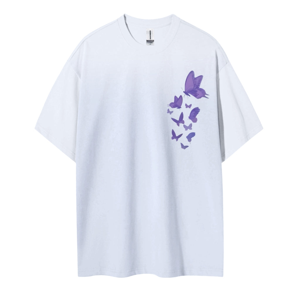Demon Slayer: Kimetsu no Yaiba Cotton Unisex Round Neck Anime T-Shirt