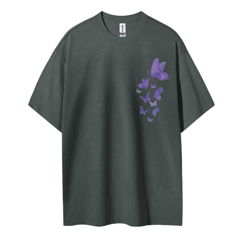Demon Slayer: Kimetsu no Yaiba Cotton Unisex Round Neck Anime T-Shirt