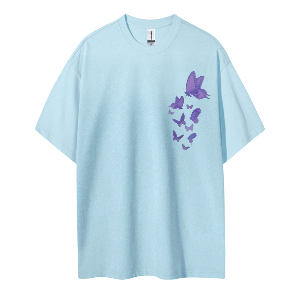 Demon Slayer: Kimetsu no Yaiba Cotton Unisex Round Neck Anime T-Shirt