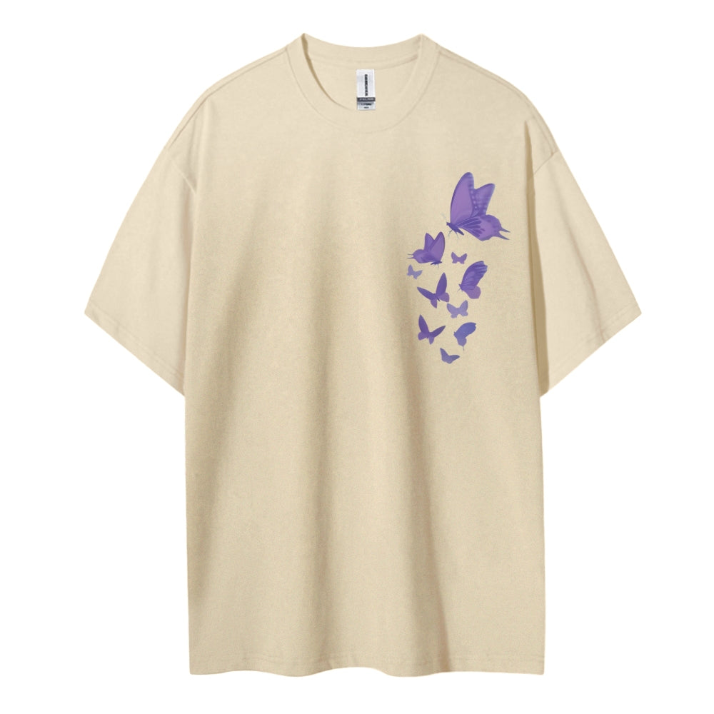 Demon Slayer: Kimetsu no Yaiba Cotton Unisex Round Neck Anime T-Shirt