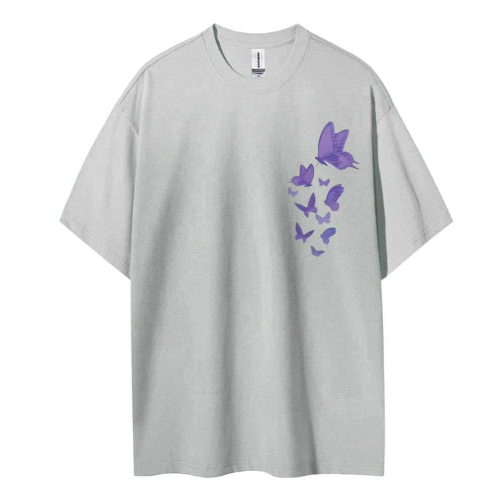 Demon Slayer: Kimetsu no Yaiba Cotton Unisex Round Neck Anime T-Shirt