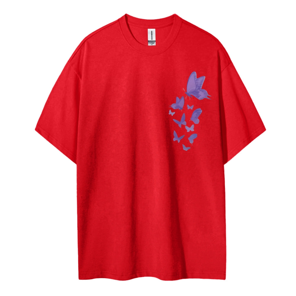 Demon Slayer: Kimetsu no Yaiba Cotton Unisex Round Neck Anime T-Shirt