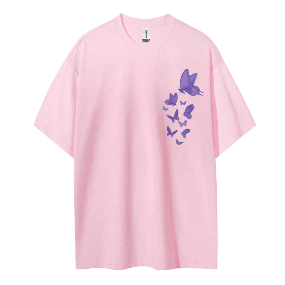 Demon Slayer: Kimetsu no Yaiba Cotton Unisex Round Neck Anime T-Shirt