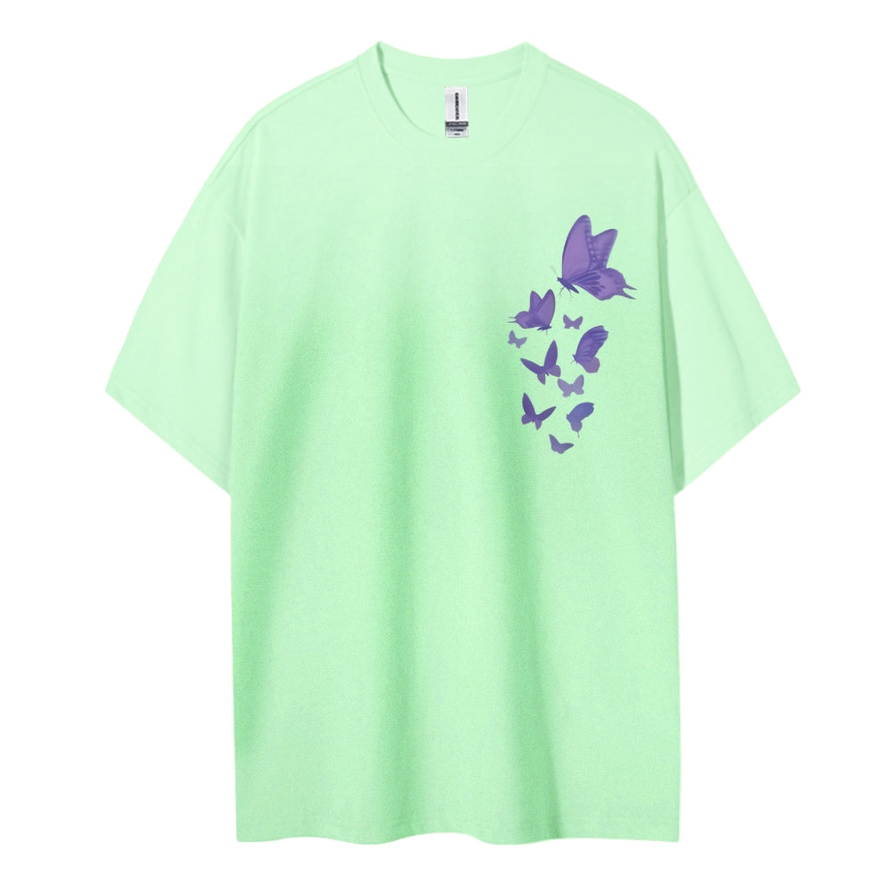 Demon Slayer: Kimetsu no Yaiba Cotton Unisex Round Neck Anime T-Shirt