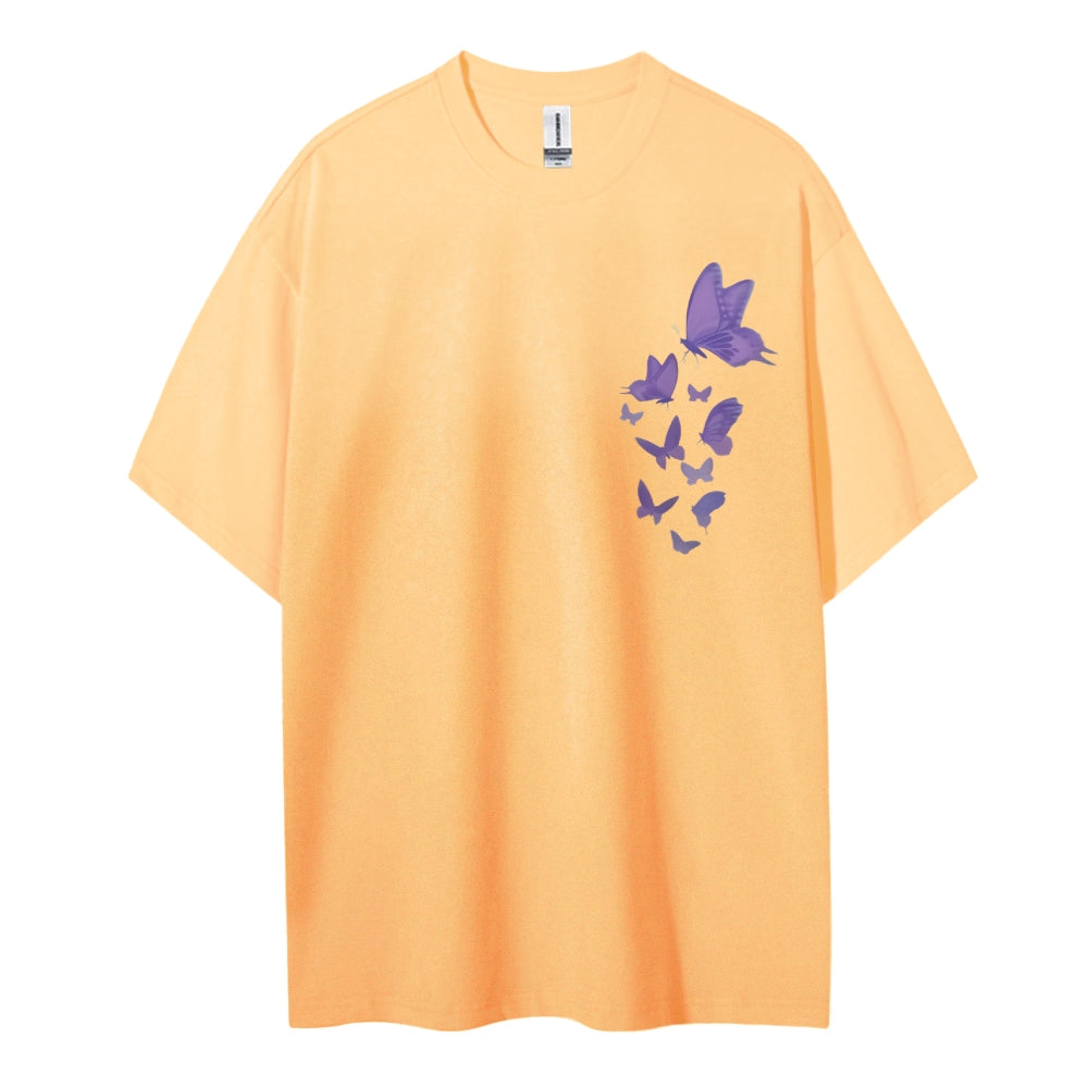 Demon Slayer: Kimetsu no Yaiba Cotton Unisex Round Neck Anime T-Shirt