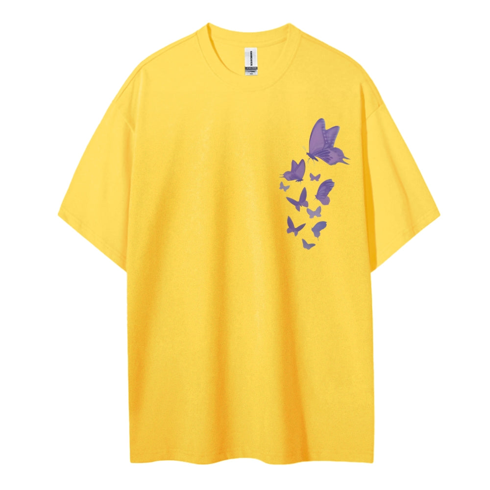 Demon Slayer: Kimetsu no Yaiba Cotton Unisex Round Neck Anime T-Shirt
