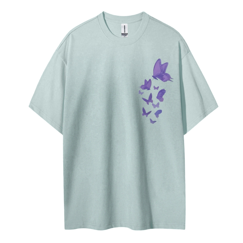 Demon Slayer: Kimetsu no Yaiba Cotton Unisex Round Neck Anime T-Shirt