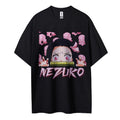 Demon Slayer: Kimetsu no Yaiba Cotton Unisex Round Neck Anime T-Shirt