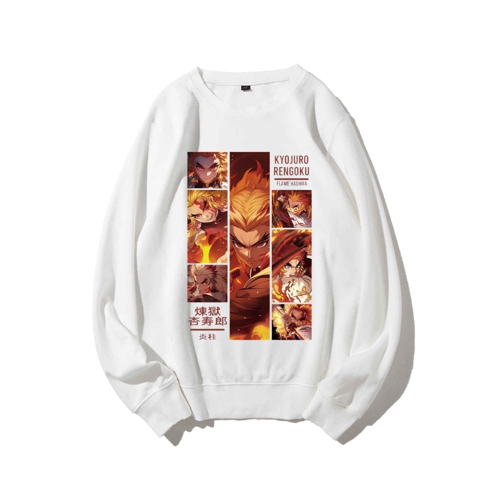 Demon Slayer pure cotton unisex round neck anime sweater