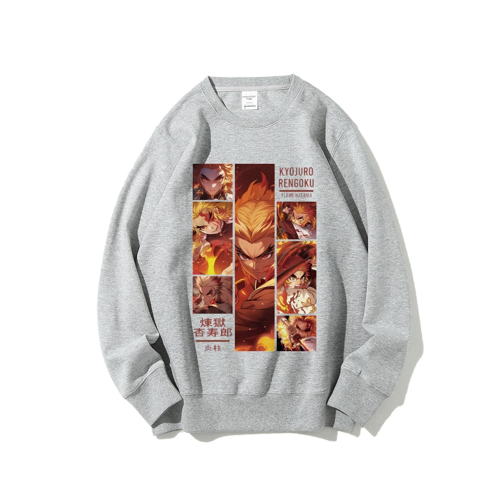 Demon Slayer pure cotton unisex round neck anime sweater