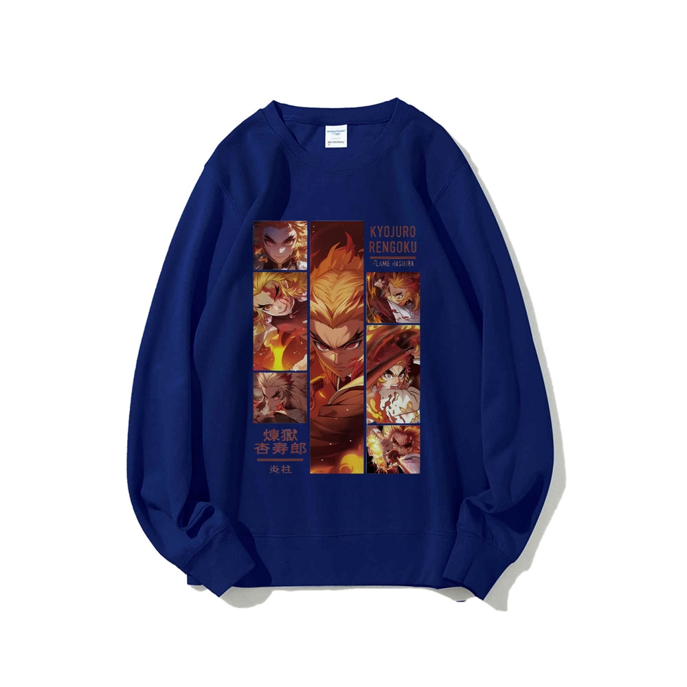Demon Slayer pure cotton unisex round neck anime sweater