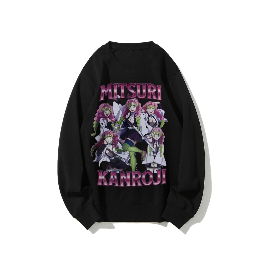 Demon Slayer pure cotton unisex round neck anime sweater