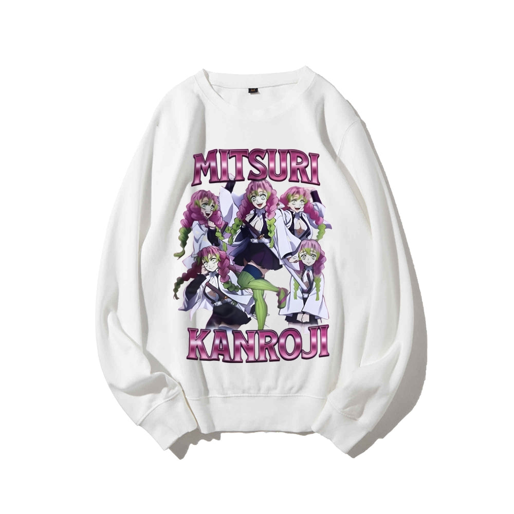 Demon Slayer pure cotton unisex round neck anime sweater