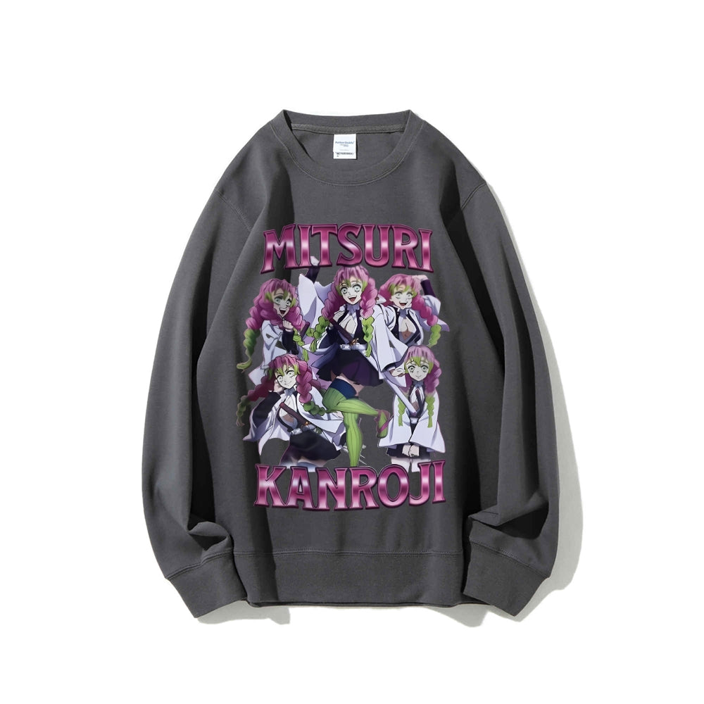 Demon Slayer pure cotton unisex round neck anime sweater