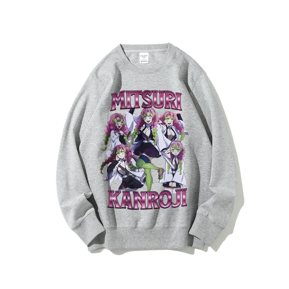 Demon Slayer pure cotton unisex round neck anime sweater
