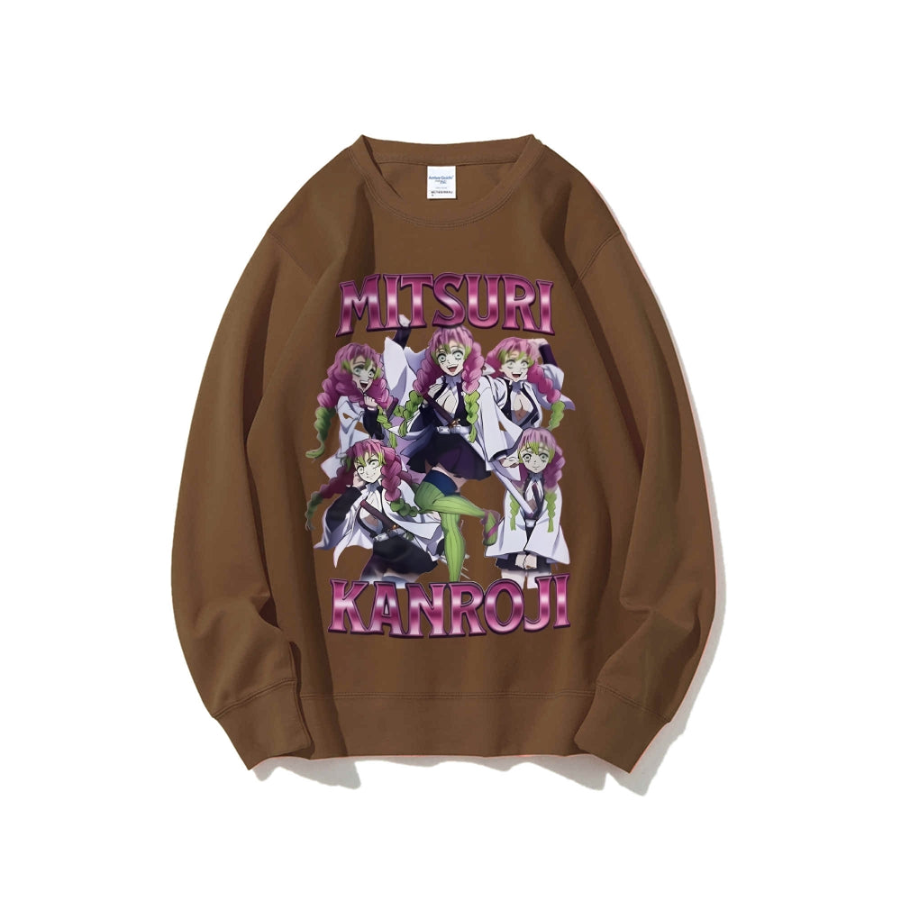 Demon Slayer pure cotton unisex round neck anime sweater