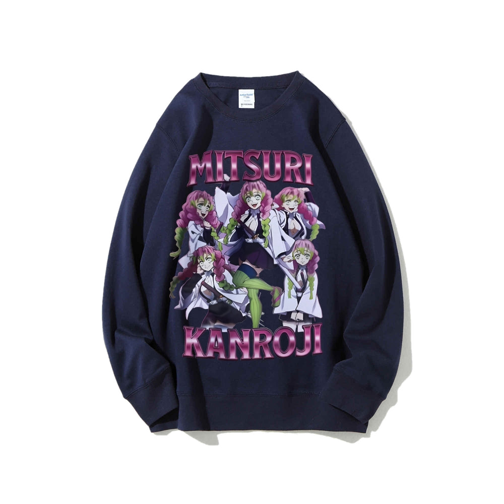 Demon Slayer pure cotton unisex round neck anime sweater