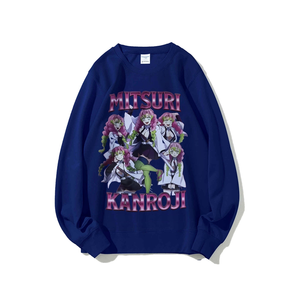Demon Slayer pure cotton unisex round neck anime sweater