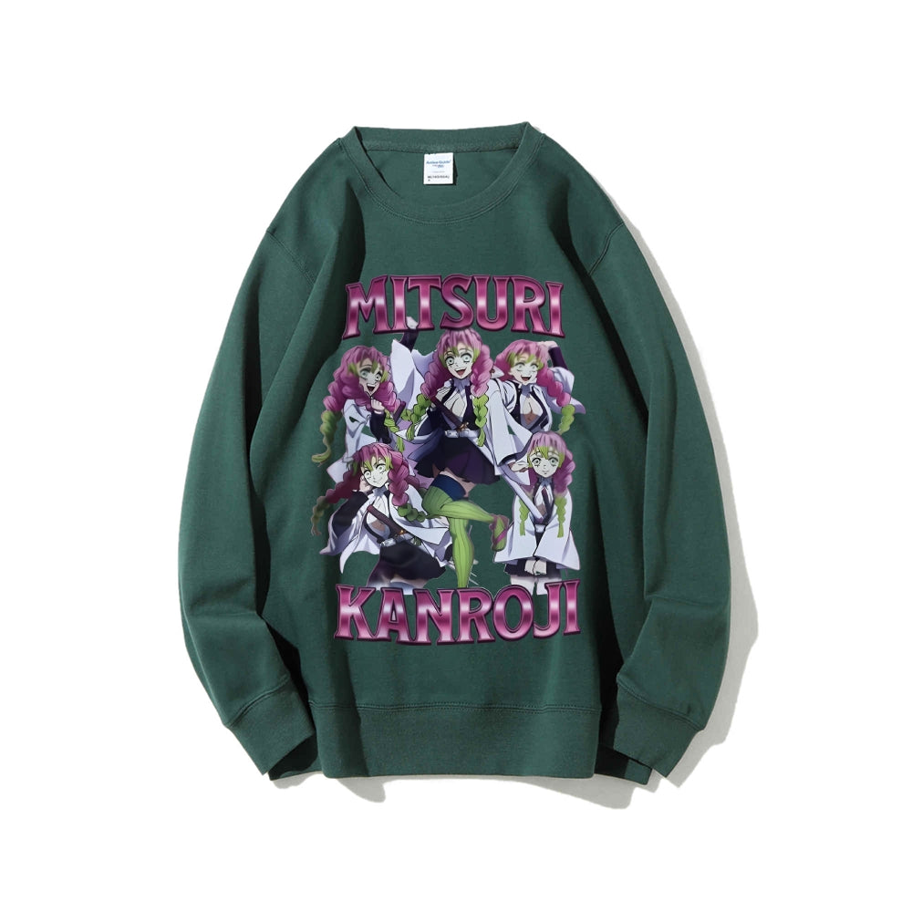 Demon Slayer pure cotton unisex round neck anime sweater