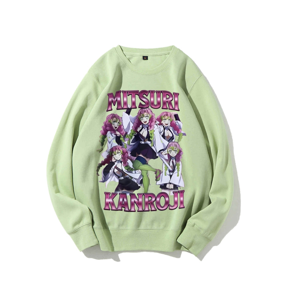 Demon Slayer pure cotton unisex round neck anime sweater