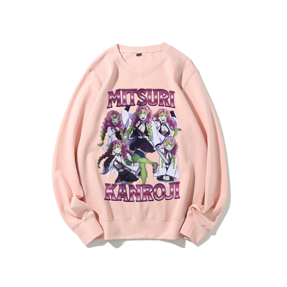 Demon Slayer pure cotton unisex round neck anime sweater