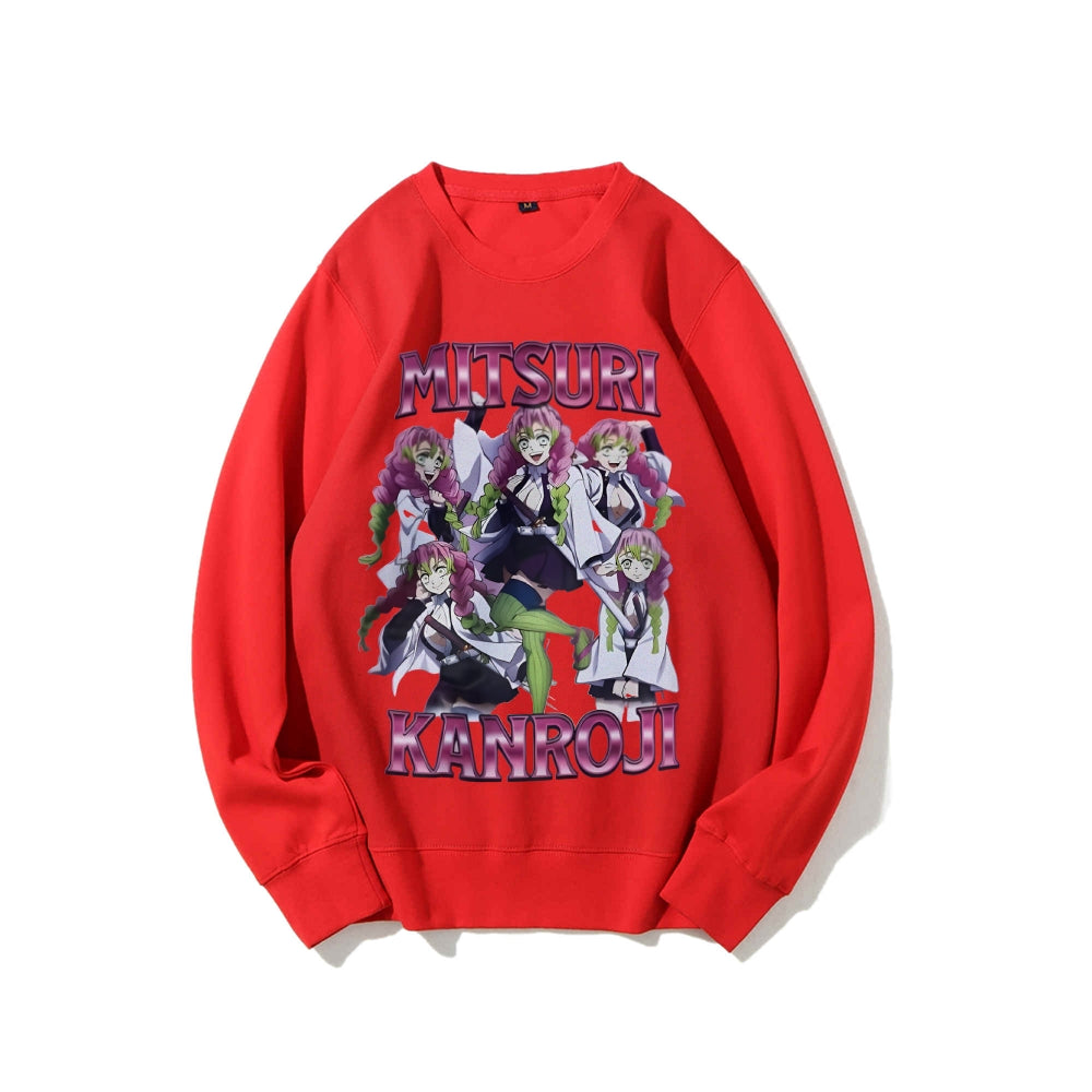 Demon Slayer pure cotton unisex round neck anime sweater