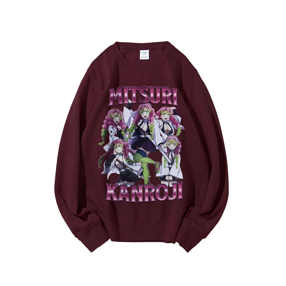 Demon Slayer pure cotton unisex round neck anime sweater