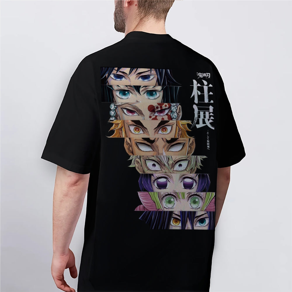 Demon Slayer Cotton Unisex Round Neck Anime T-Shirt