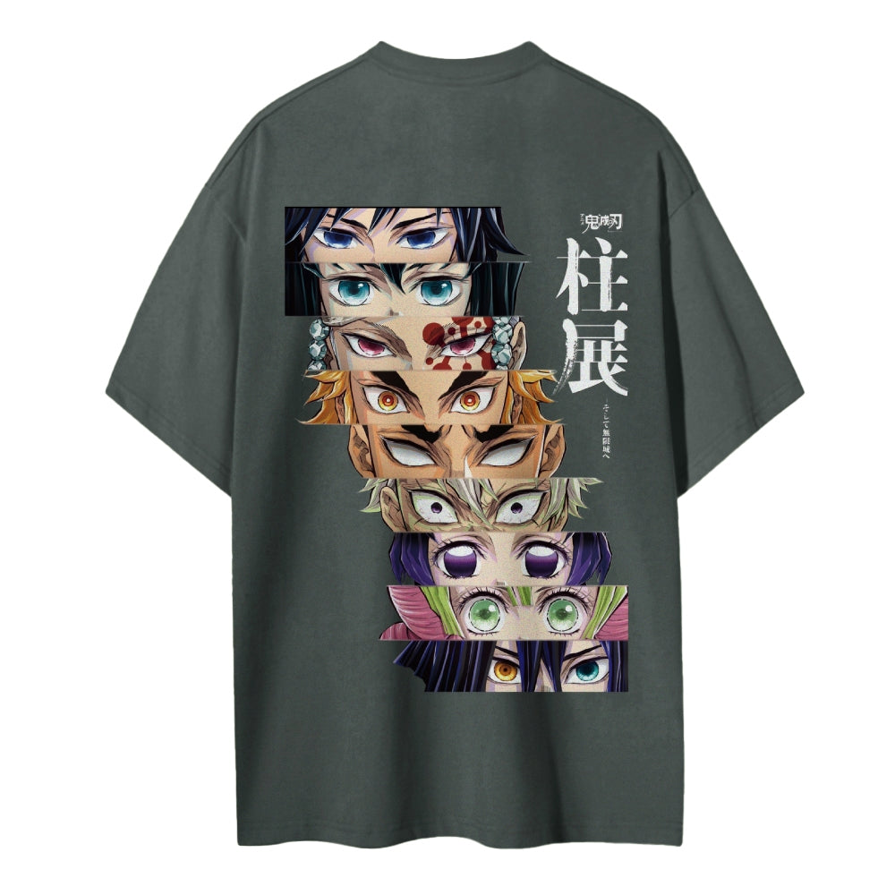 Demon Slayer Cotton Unisex Round Neck Anime T-Shirt