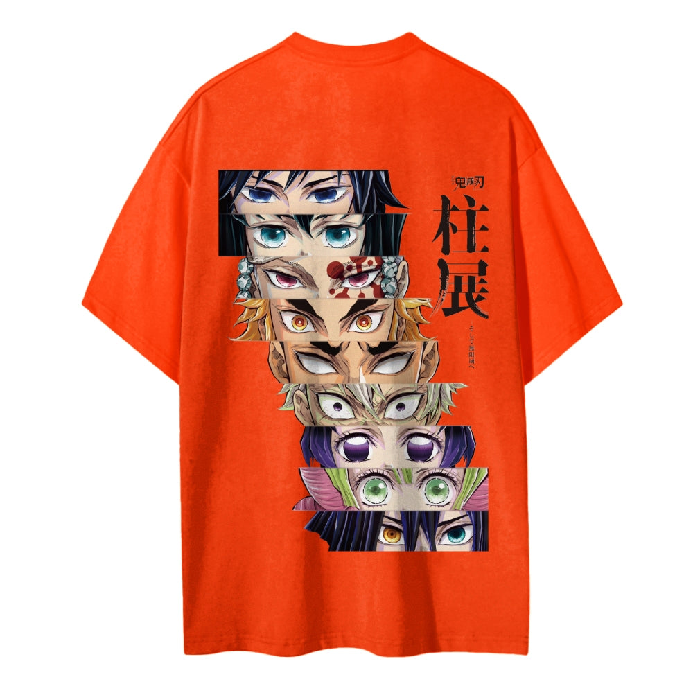 Demon Slayer Cotton Unisex Round Neck Anime T-Shirt
