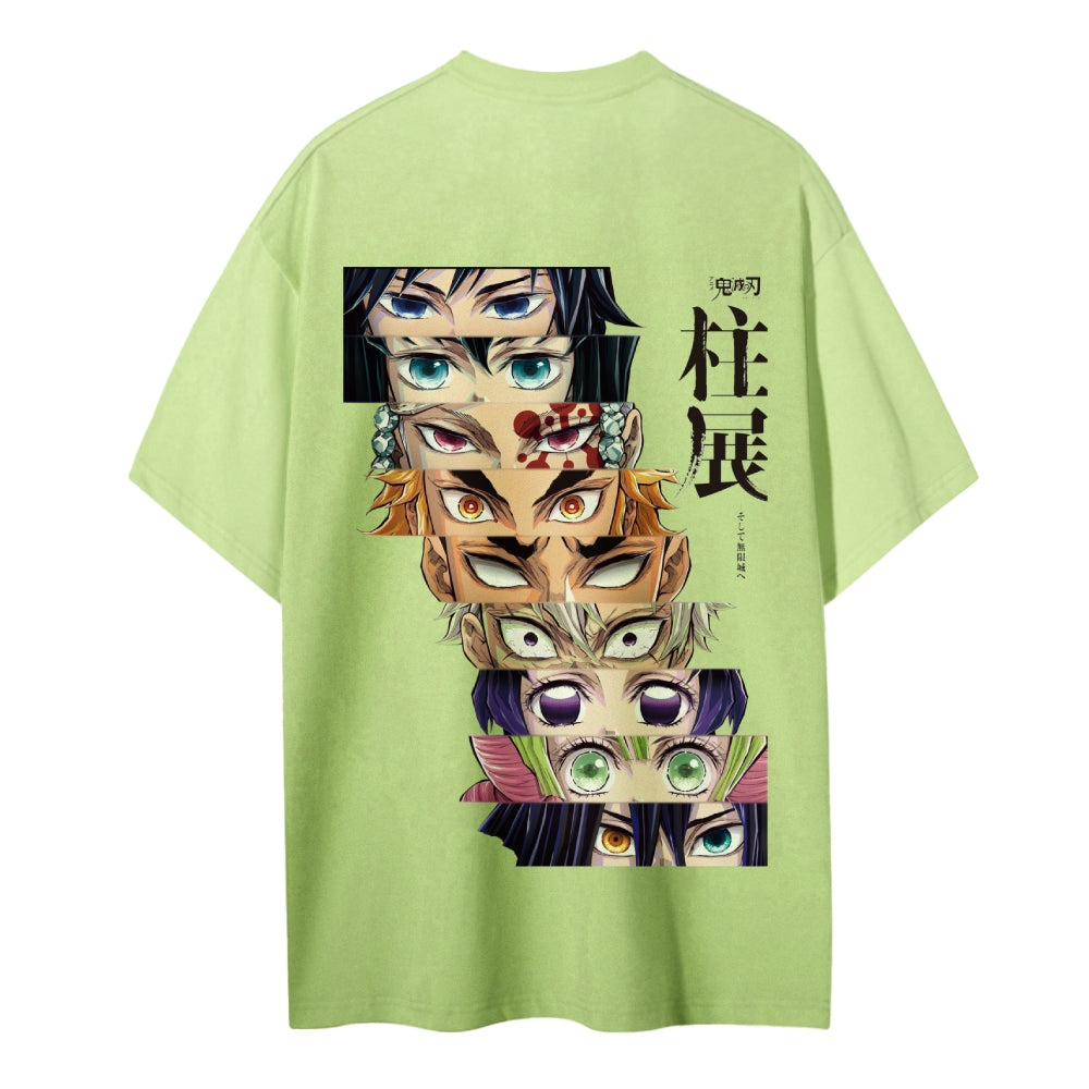 Demon Slayer Cotton Unisex Round Neck Anime T-Shirt
