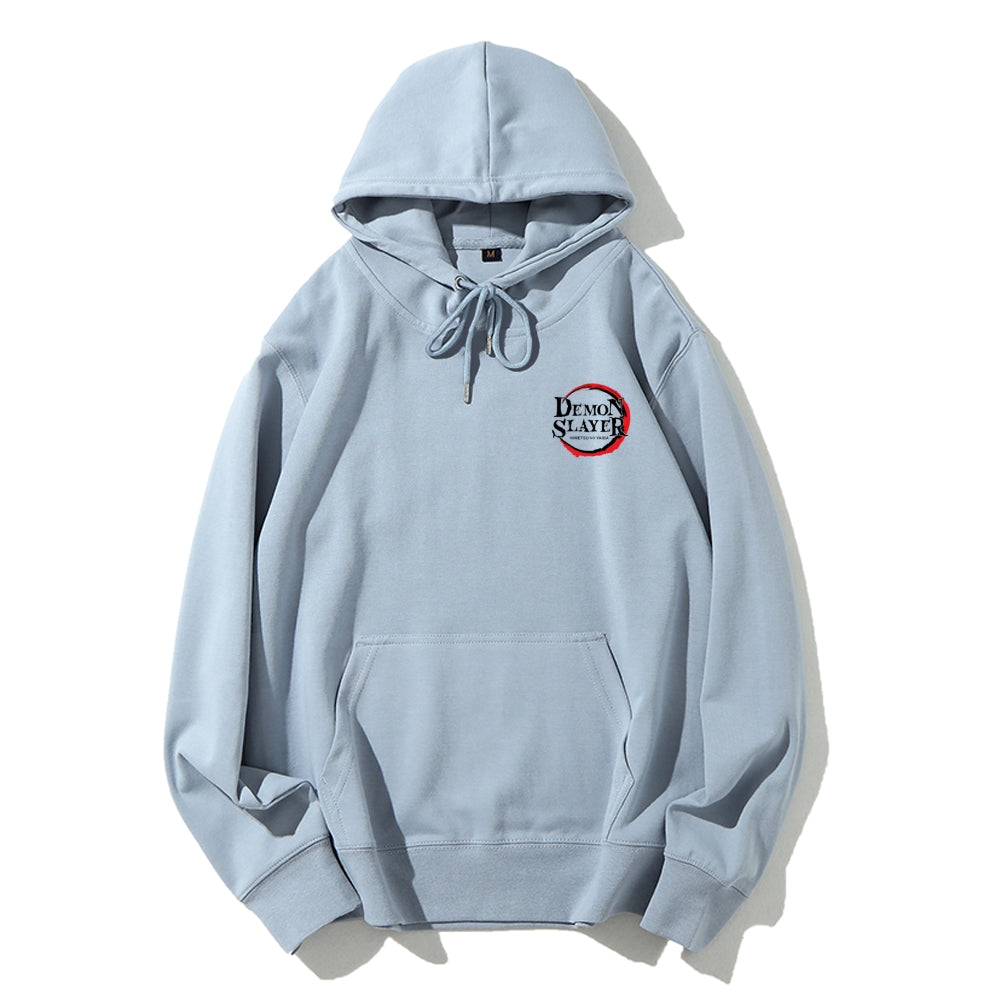 Demon Slayer Cotton Unisex Anime Hoodie