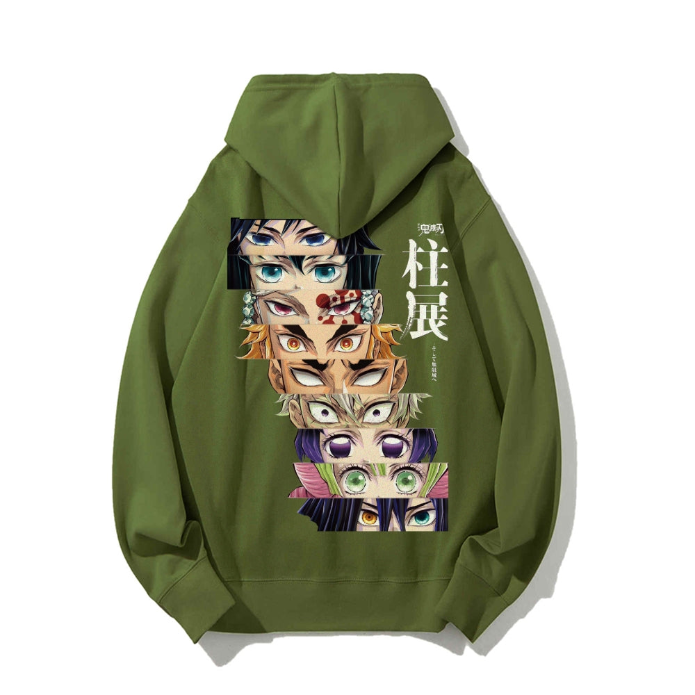 Demon Slayer Cotton Unisex Anime Hoodie