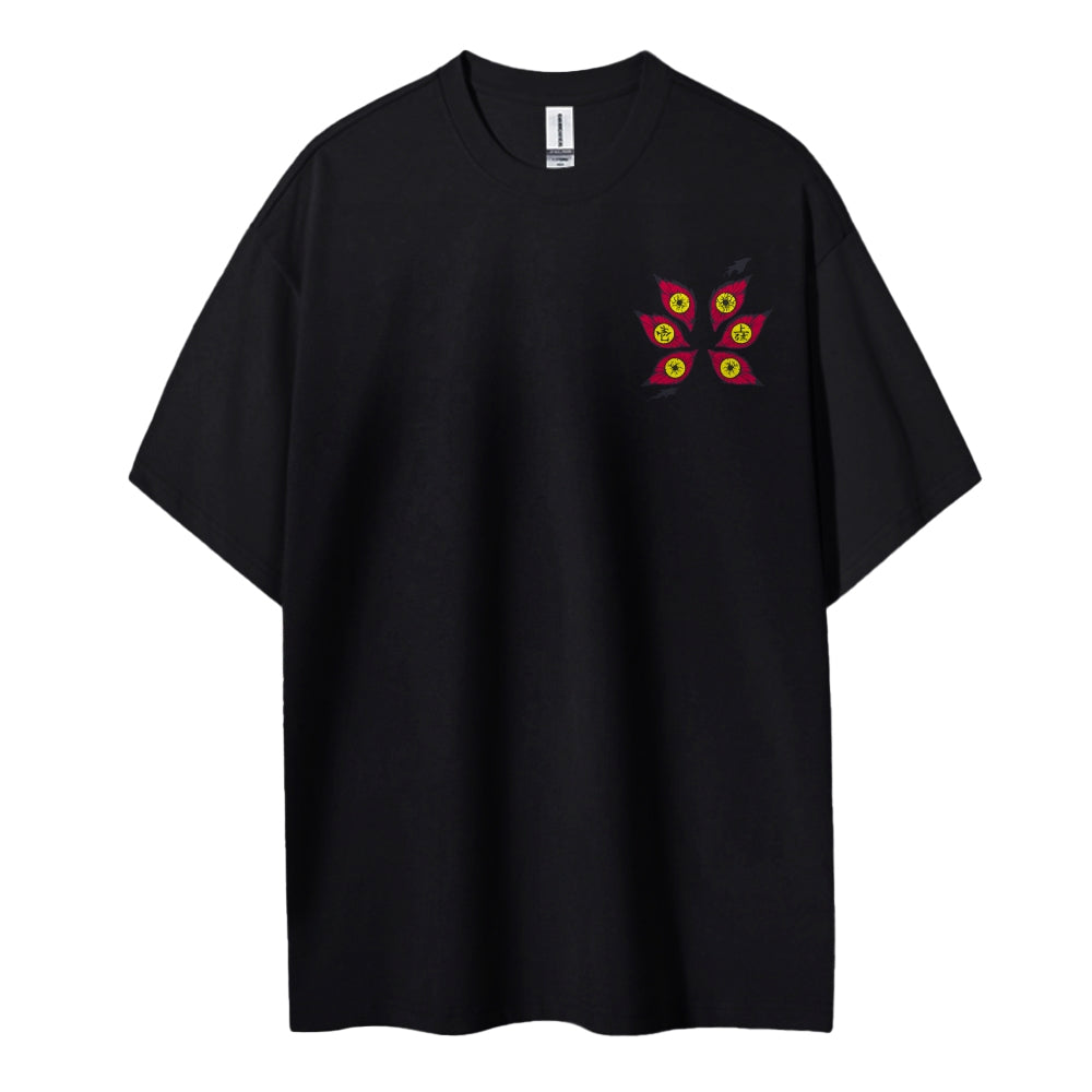 Demon Slayer Cotton Unisex Round Neck Anime T-Shirt