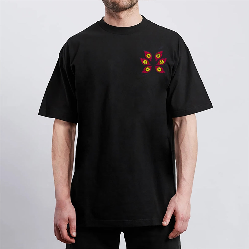 Demon Slayer Cotton Unisex Round Neck Anime T-Shirt