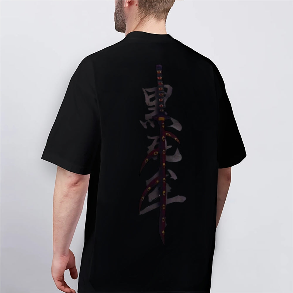Demon Slayer Cotton Unisex Round Neck Anime T-Shirt