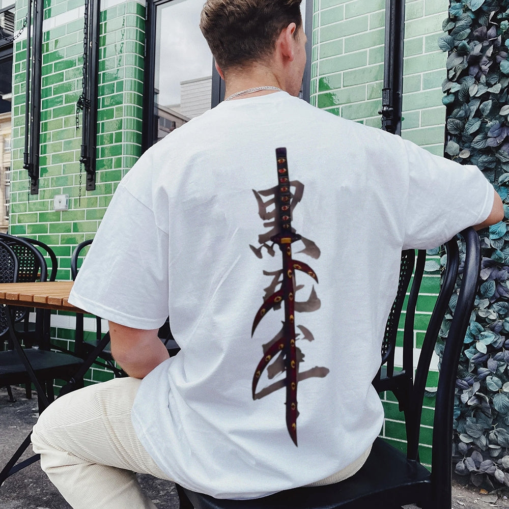 Demon Slayer Cotton Unisex Round Neck Anime T-Shirt
