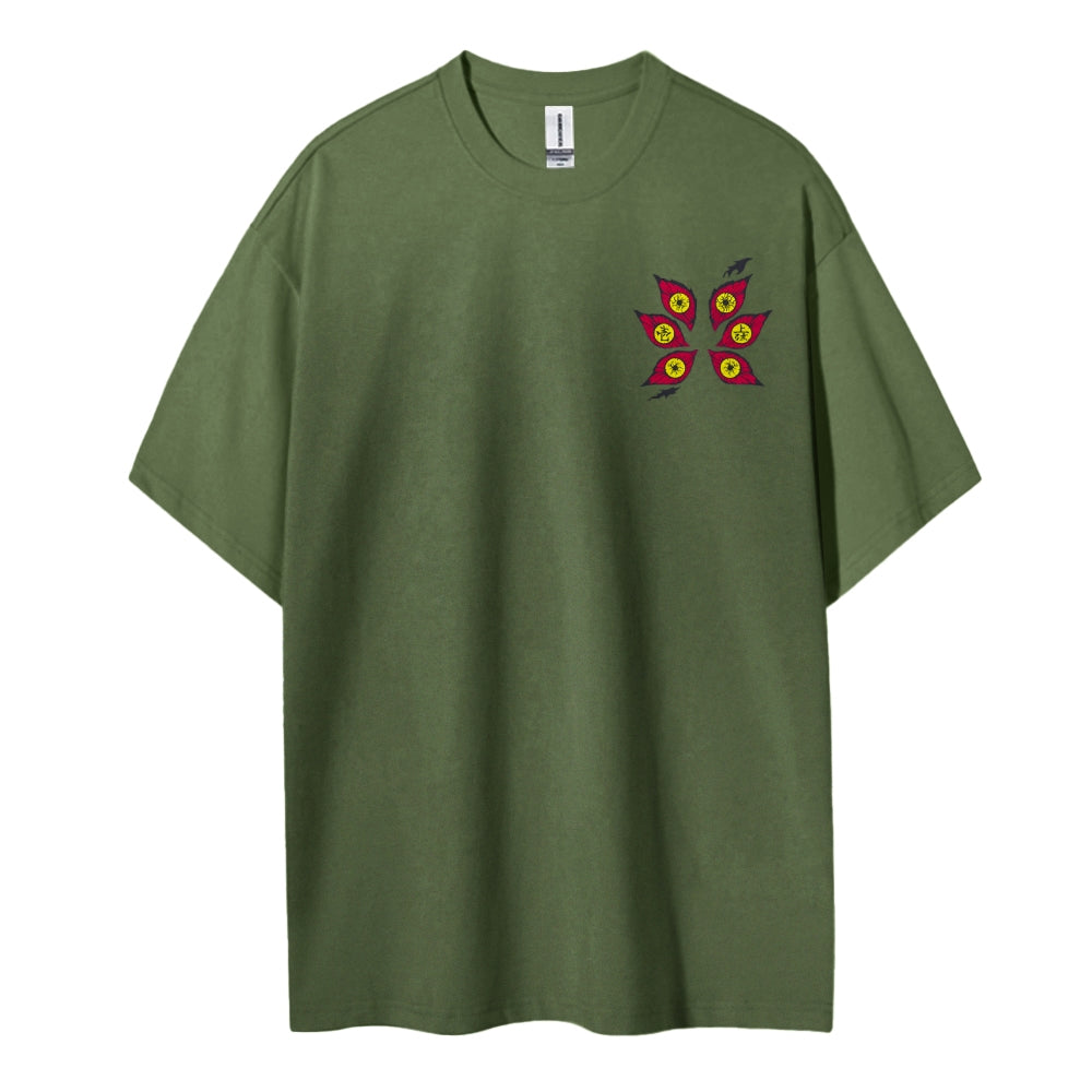 Demon Slayer Cotton Unisex Round Neck Anime T-Shirt
